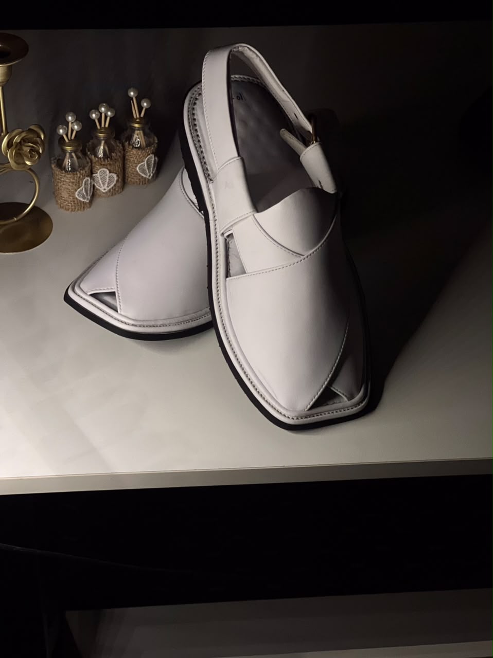 White Zalmi Single Sole