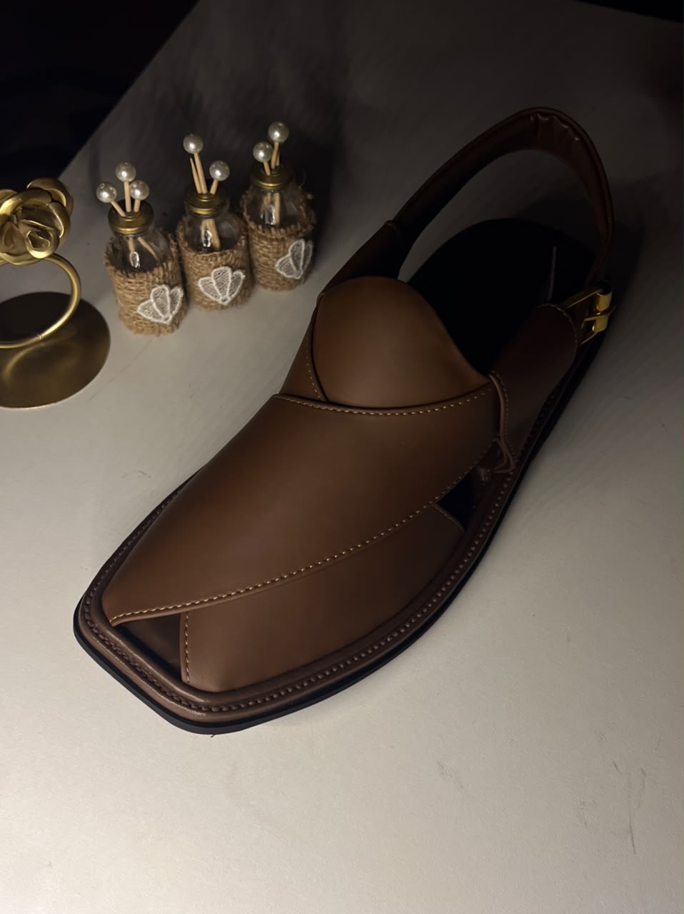 Brown Zalmi Single Sole