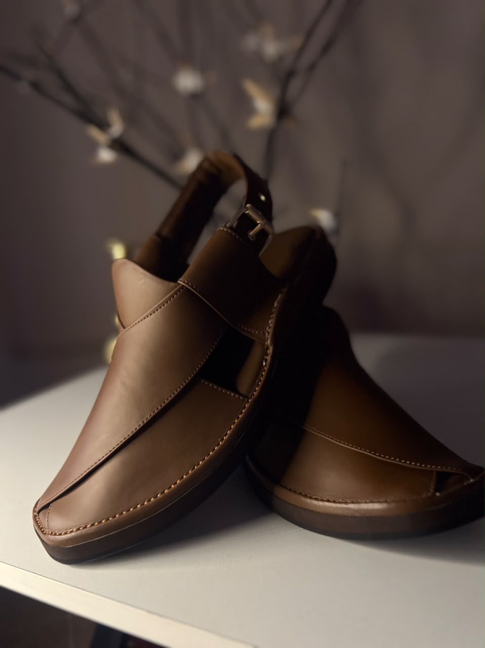 Brown Zardari Double Sole