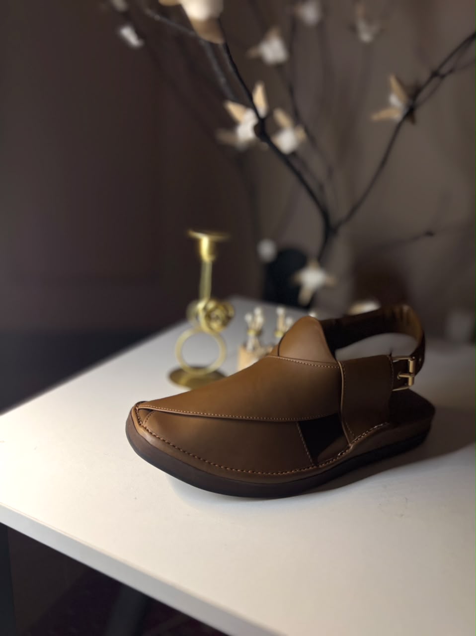 Brown Zardari Double Sole