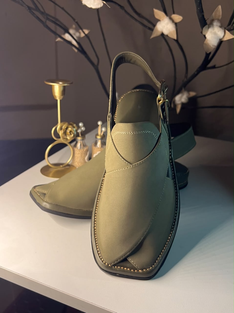 Olive Green Sabir Stuff