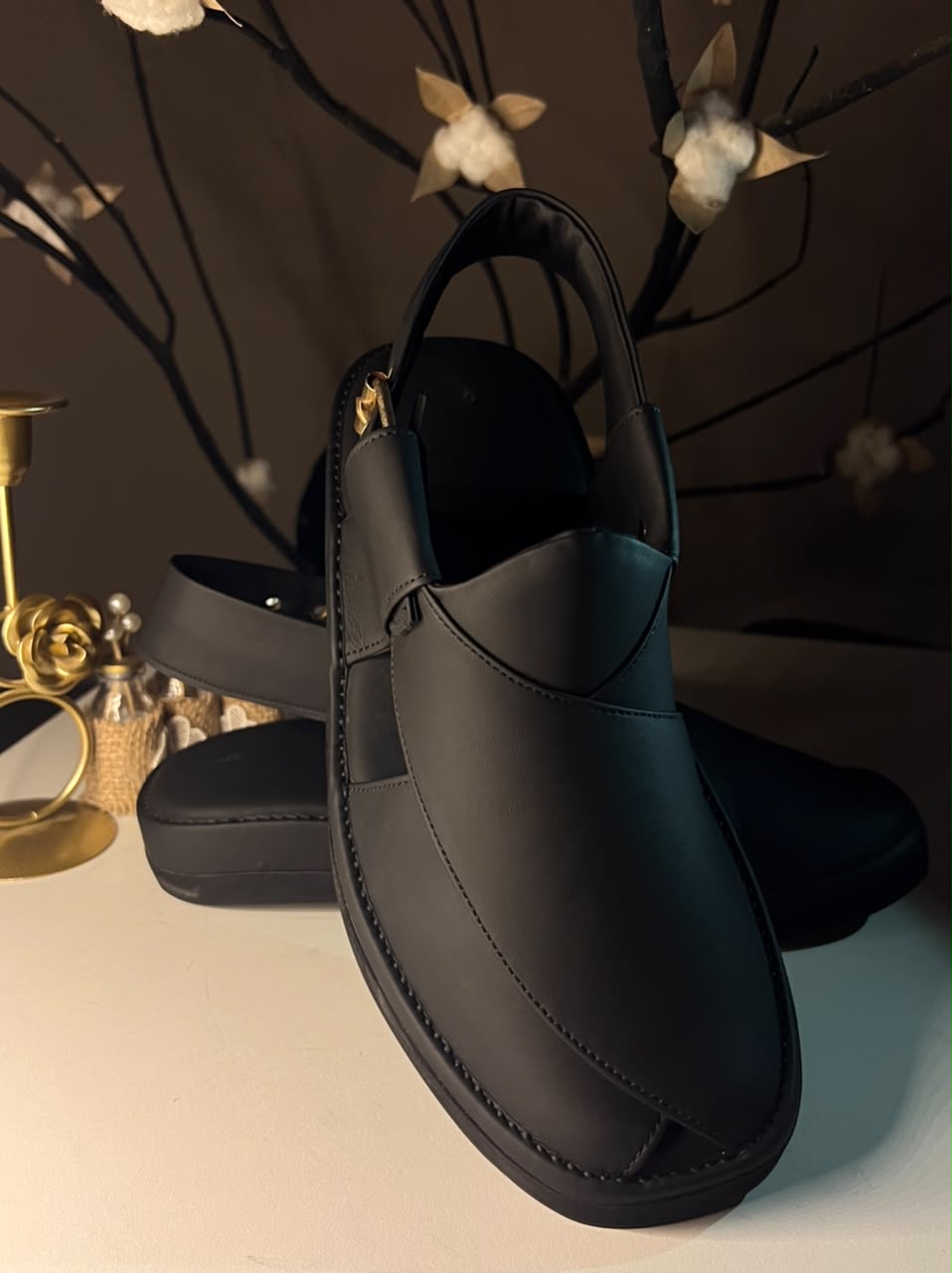 Black Zardari double sole
