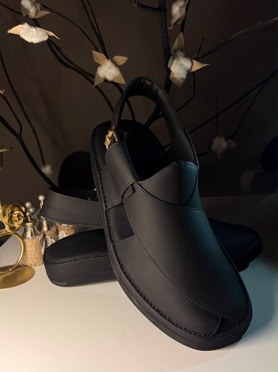 Black Zardari double sole
