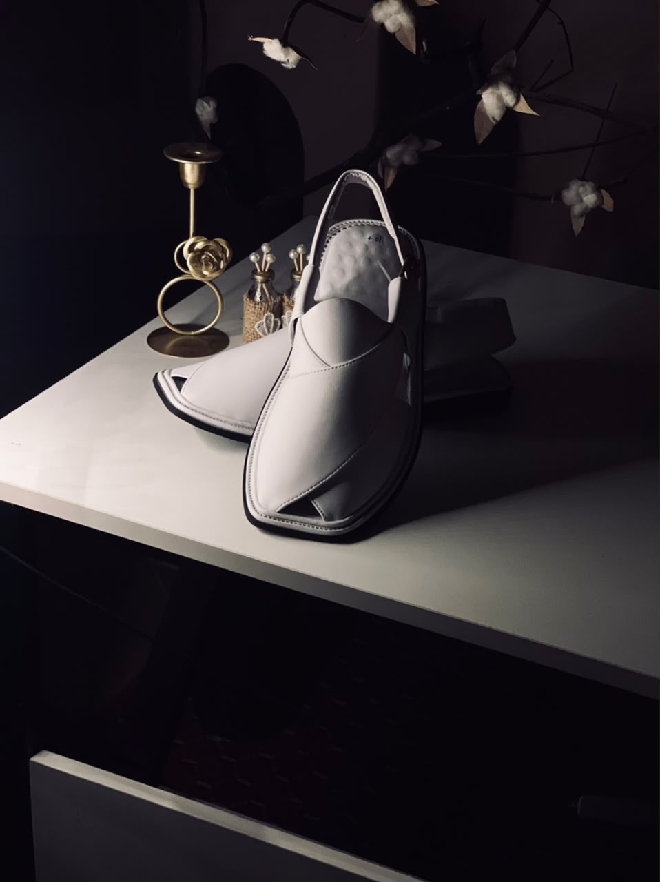 White Zalmi Single Sole