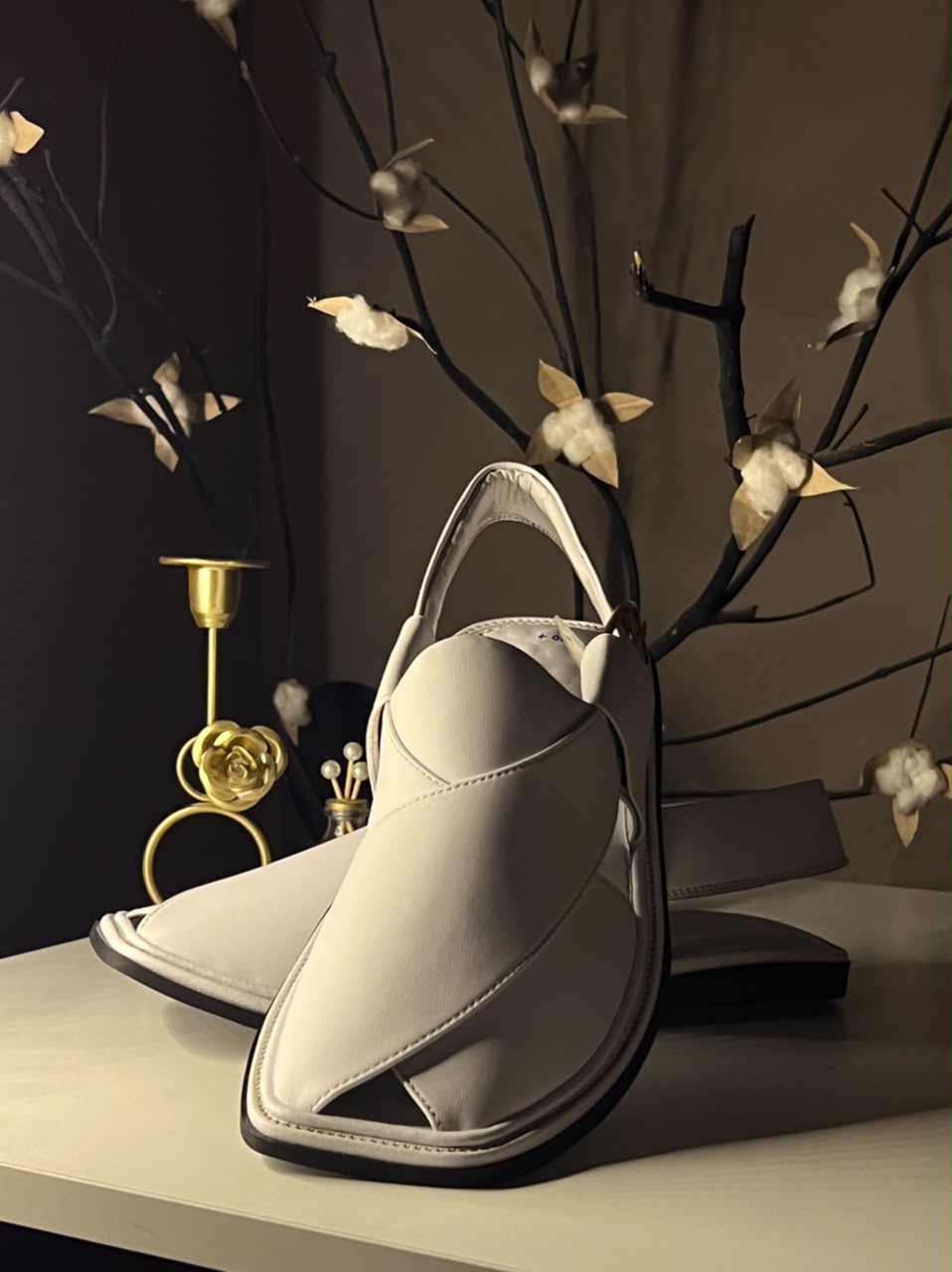 White Zalmi Single Sole